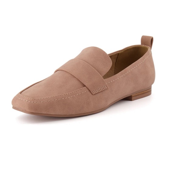 Cushionaire Mauve Vegan Suede Memory Foam Loafer 9.5 New in Box - Picture 1 of 7